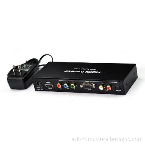 HDMI to component+optical converter Up to 1080p